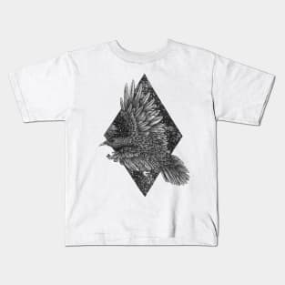 Cosmic Raven Kids T-Shirt